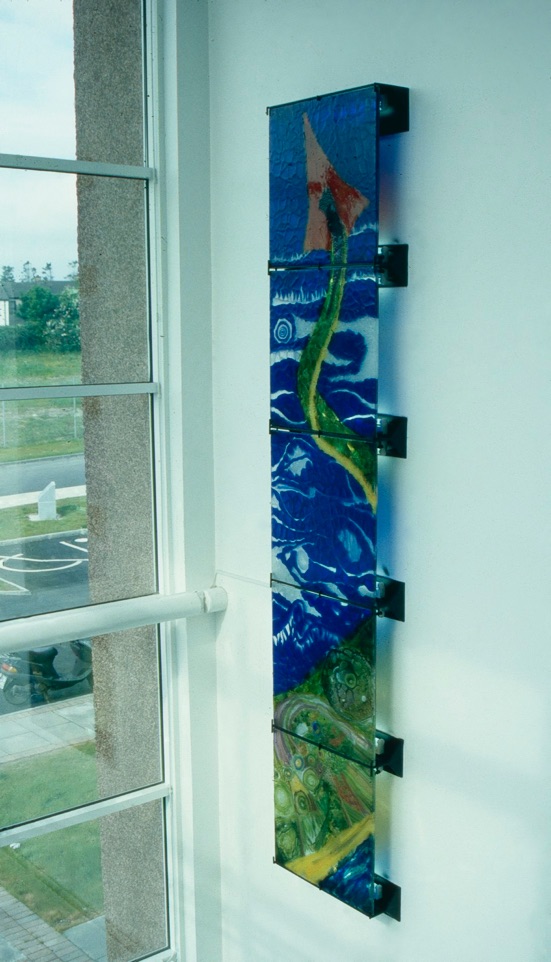 Glass surface detail