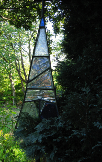 Glass sculptural form